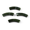 Opaque Two Tone Color Acrylic Beads MACR-ZX023-02B-1