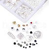 DIY 24 Style Acrylic & ABS Beads Jewelry Making Finding Kit DIY-NB0012-02B-3
