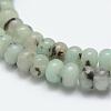 Natural Sesame Jasper/Kiwi Jasper Beads Strands G-G665-03-6x4mm-3