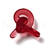Transparent Resin Cabochons RESI-F036-01F-2