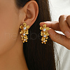 Stainless Steel Stud Earrings AY3289-2-1