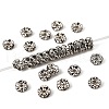 Brass Rhinestone Spacer Beads RSB031NF-01K-1