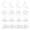 DICOSMETIC 16Pcs 4 Style 201 Stainless Steel Pendants STAS-DC0005-04-1