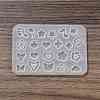 DIY Star/Heart/Flower/Music Note Shaker Filler Silicone Quicksand Molds X-DIY-G079-03B-3