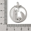 304 Stainless Steel Pendants STAS-S178-04P-3
