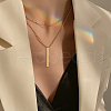 DICOSMETIC 12Pcs 3 Colors 201 Stainless Steel Pendants STAS-DC0015-70-6