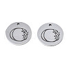 304 Stainless Steel Charms STAS-T059-26P-O-2