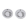 Non-Tarnish 304 Stainless Steel Charms STAS-T059-26P-O-2