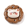 Bear Cookies Opaque Resin Decoden Cabochons CRES-Q220-05B-1