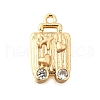 Brass Pendants KK-C096-08G-1