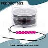   2 Rolls 2 Colors Braided Nylon Thread OCOR-PH0004-37B-2
