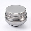 Stainless Steel Colour Modulation Bead Containers CON-WH0050-01-1
