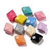 Opaque Baking Paint Acrylic Beads MACR-M031-04-1