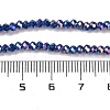 Baking Electroplate Glass Beads Strands DGLA-A039-J2MM-B04-4