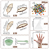 AHADERMAKER DIY Mosaic Making Kits DIY-GA0007-11-2