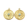 Natural Amazonite Pendants STAS-J401-VC540-1