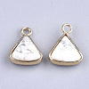 Natural Howlite Pendants X-G-S344-10G-2