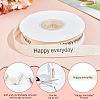 Birthday Theme Polyester Grosgrain Printed Ribbon OCOR-WH0058-91A-4