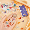 SUNNYCLUE 100Pcs Transparent Glass Beads GLAA-SC0002-23-3