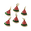 Brass Enamel Charms KK-Z114-04G-1