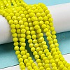 Opaque Glass Beads Stands EGLA-A035-P4mm-D04-3