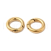 Ion Plating(IP) 304 Stainless Steel Spring Gate Ring X-STAS-Q215-53G-2