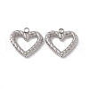 Non-Tarnish 201 Stainless Steel Pendants STAS-J401-VC717-2