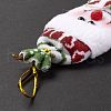 Non Woven Fabric Christmas Pendant Decorations AJEW-P099-05-5