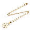 201 Stainless Steel Pendant Necklaces NJEW-S105-JN599-45-2-2