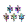 Rainbow Color Alloy Pendants PALLOY-N156-219-1