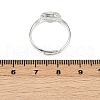 Brass Ring Components X-KK-C3044-10mm-S-4