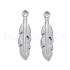 Non-Tarnish 304 Stainless Steel Pendants STAS-K213-04B-P-1