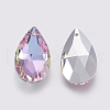 K9 Glass Rhinestone Pendants GLAA-K034-K01-2