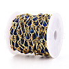 Brass Teardrop Link Chains CHC-N023-09D-G-2