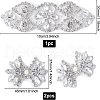 Fingerinspire 3Pcs 2 Style Hotfix Rhinestone DIY-FG0002-55-2