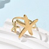 304 Stainless Steel Cuff Rings RJEW-P150-03B-G-2