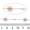 Handmade 304 Stainless Steel Beaded Chains CHS-L031-08G-04-3