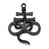 Plated Alloy Pendants PALLOY-D020-06EB-1