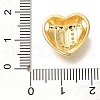 Rack Plating Brass Micro Pave Cubic Zirconia Pendants KK-I722-04G-U-3