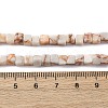 Natural Red Line Jasper Beads Strands G-G002-A10-5