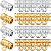 SOFPLATE 160Pcs 2 Colors Alloy Tube Bails FIND-SP0001-75-1