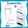 SUNNYCLUE 20Pcs Adjustable Korean Waxed Polyester Cord Necklace Making AJEW-SC0003-02-2