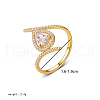 925 Sterling Silver Micro Pave Cubic Zirconia Finger Rings for Women KY4653-4-6