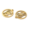 201 Stainless Steel Pendants STAS-Q245-11G-2