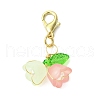 ABS Plastic Imitation Pearl & Acrylic Pendants Decoration HJEW-JM02977-4