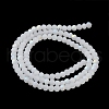 Imitation Jade Glass Beads Strands X-EGLA-A034-J4mm-MB05-4