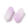 Mother's Day Gifts Natural Purple White Jade Healing Stones G-K330-65-4