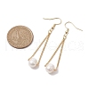 Mother's Day Jewellery Natural Cultured Freshwater Pearl Dangle Earrings EJEW-JE05936-01-3