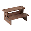 2-Tier Wooden Jewelry Organizer Display Risers ODIS-WH0058-19A-1