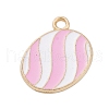 Christmas Alloy Enamel Pendants ENAM-S027-01B-G-1